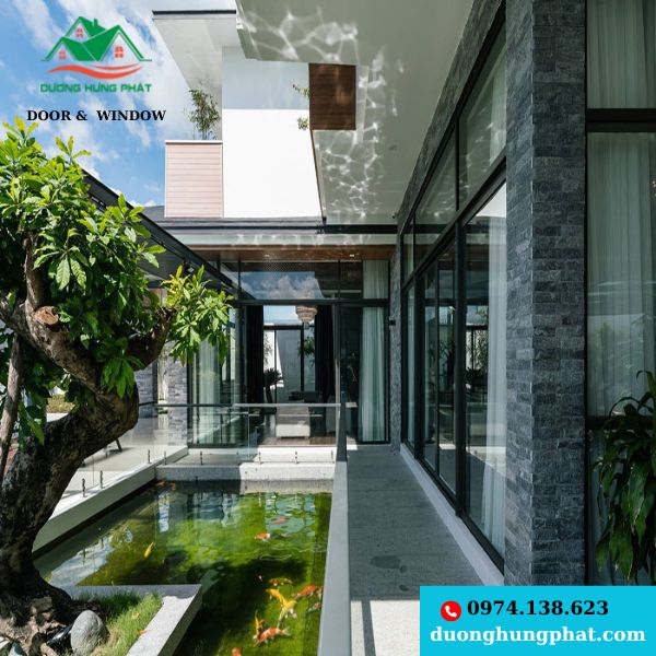 lắp đặt cửa nhôm CAO CẤP tại Tân phú
